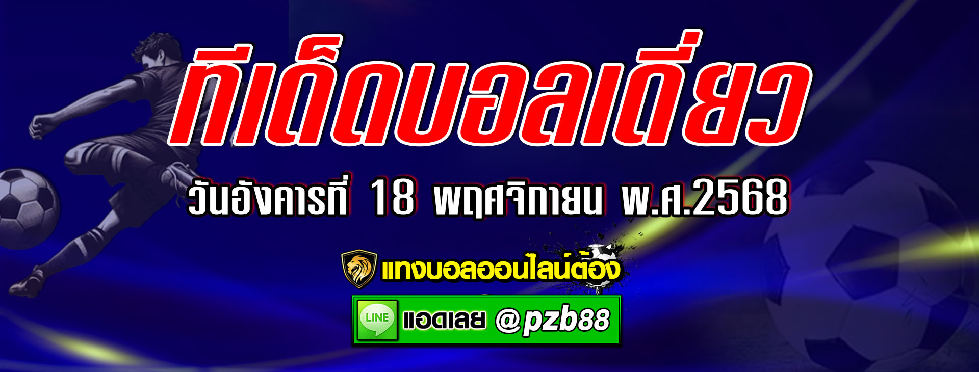ทีเด็ดบอลเต็ง : สวีเดน vs สโลวีเนีย วันอังคารที่ 18 พฤศจิกายน พ.ศ.2568